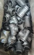 Galvanized Iron Tee Fitting - Dukanan Girma - 1