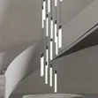 Modern Long Staircase Pendant Light Chandelier - 3