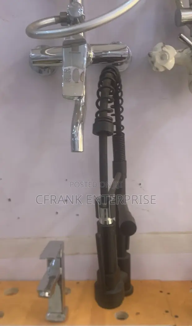 Premium Long Neck Tap Mixer - Ruwan Zafi & Sanyi na Daki/Gidan Wanka - 1