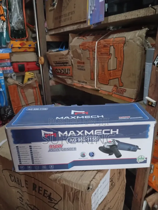 Maxmech AG 950-115S 950W Angle Grinder - 1