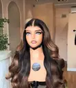 Luxury 24"-26" Frontal Highlight Body Wave Wig - Gashar Jikin Mutum - 2