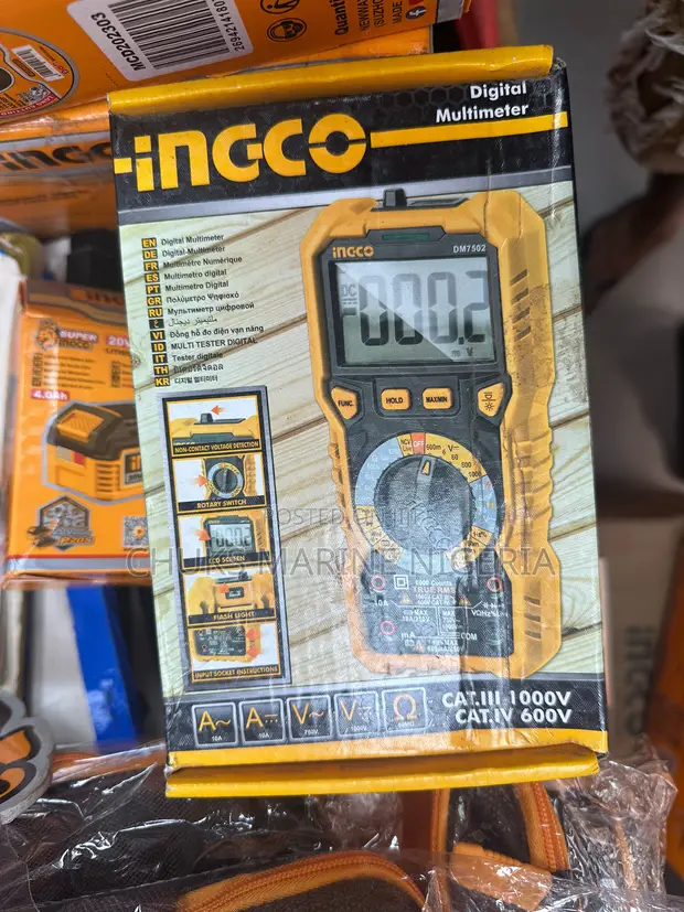Ingco Digital Multimeter (1000V) - 1