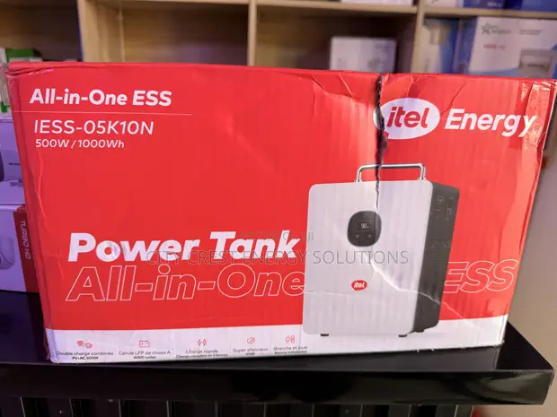 Itel Power Tank 500W/1000Wh Wurin Ajiye Wuta Mai Ɗauka - 1
