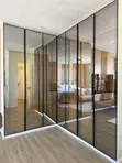 Cabinet Door - Black Aluminum - 2