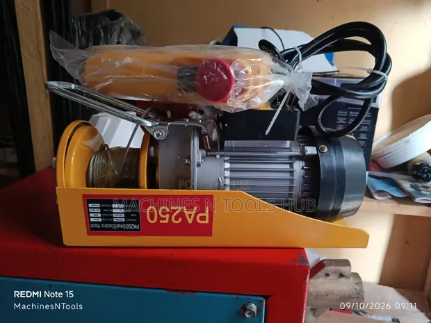 250Kg Electric Rope Hoist - 1