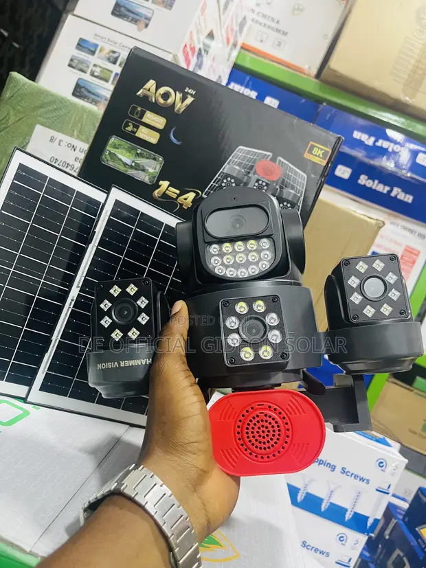 Hammer Vision 4-Lens CCTV Kamara ta Cikin Gida/Waje - 1