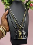 Men's Stainless Steel Soldier Pendant Necklace - 1