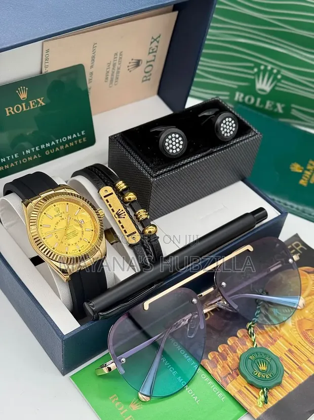 Rolex Skydweller Masculine Set - Rose Gold, Gold, Silver, Black - 1