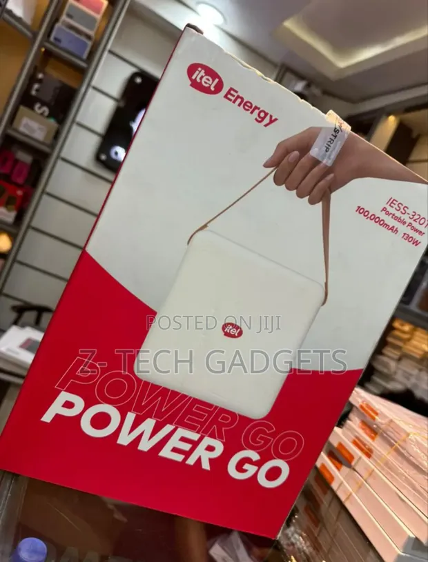 Itel Power Go 100,000mAh Power Bank - 1