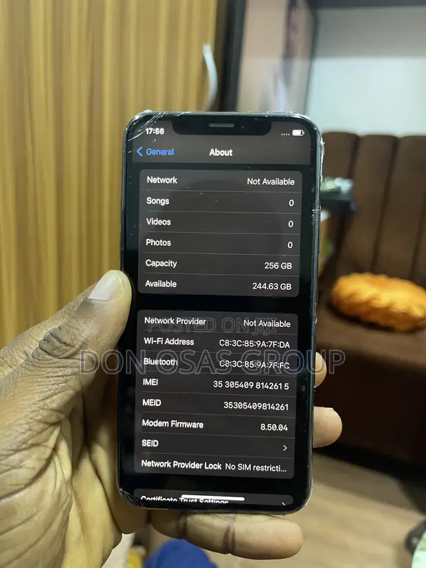 Apple iPhone X 256GB Baki (UK Amfani) - 1