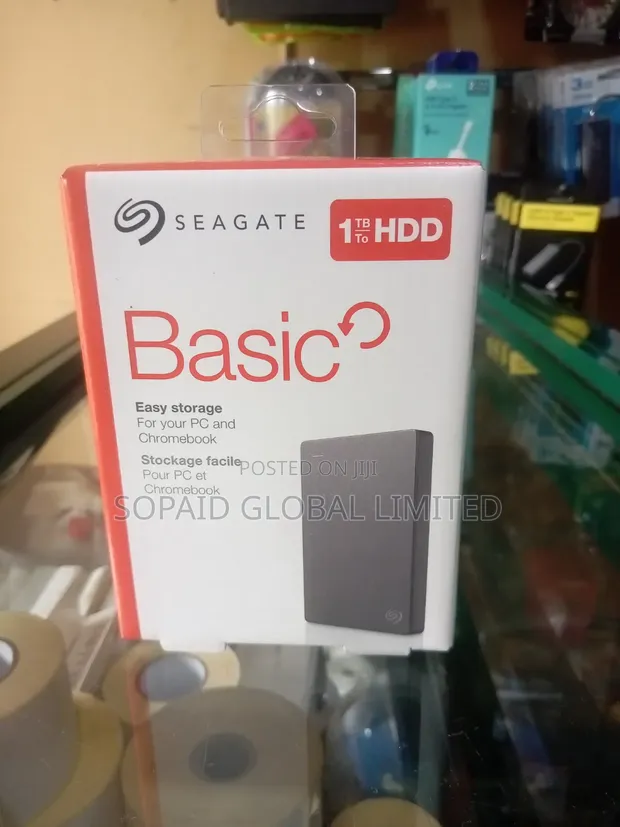 Seagate External Hard Drive - 1