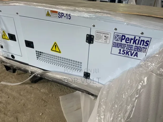 15KVA Perkins Soundproof Diesel Generator - 1