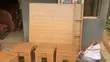 Modern TV Stand tare da Shelves - 32" zuwa 75" TVs - 3