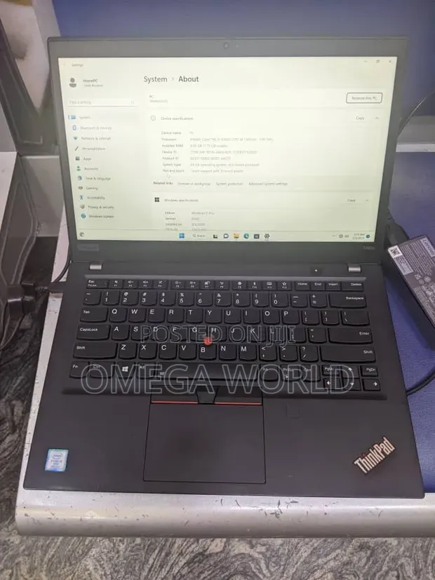 Lenovo ThinkPad T480 Laptop - 8GB RAM, 256GB SSD - 1