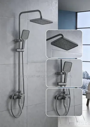Grey Shower Mixer - Akwai Launuka Biyar