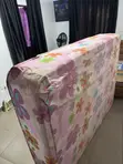 Home Interiors Bedroom Set: Mattress, Bed Frame, Mirror, Shoe Rack, Drawer - 1