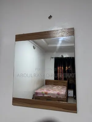 Home Interiors Bedroom Set: Mattress, Bed Frame, Mirror, Shoe Rack, Drawer