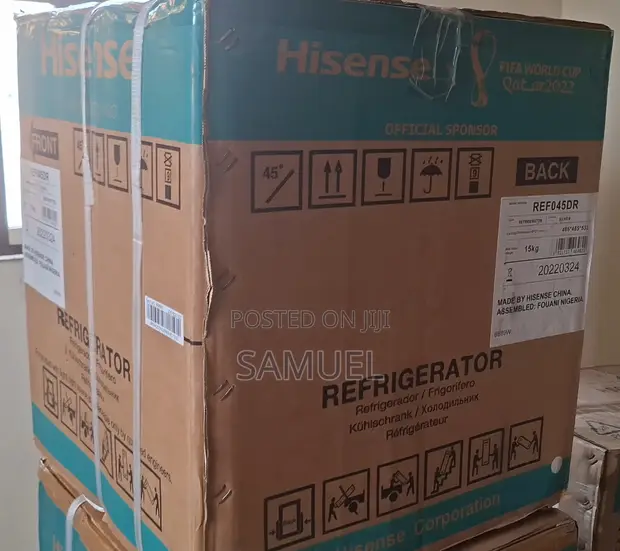 Brand New Hisense 44L Bedside Refrigerator - 1