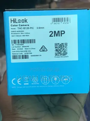 HiLook Turbo Dome CCTV Kamara ta Cikin Gida 720p