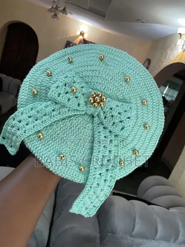 Luxury Crochet Beret - Babis Crochet - 1