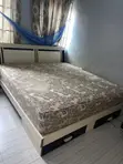Used Foreign Bed Set with Wardrobe and Mattress - 3