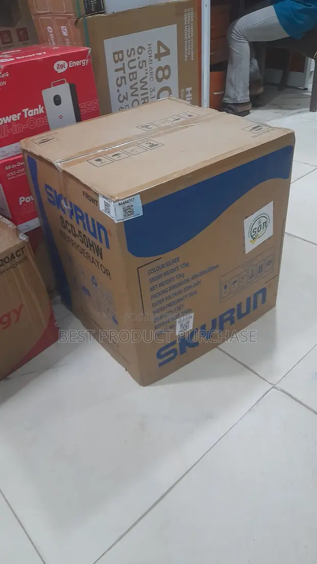 Skyrun BCD-50HW Portable Mini Refrigerator - Brand New - 1