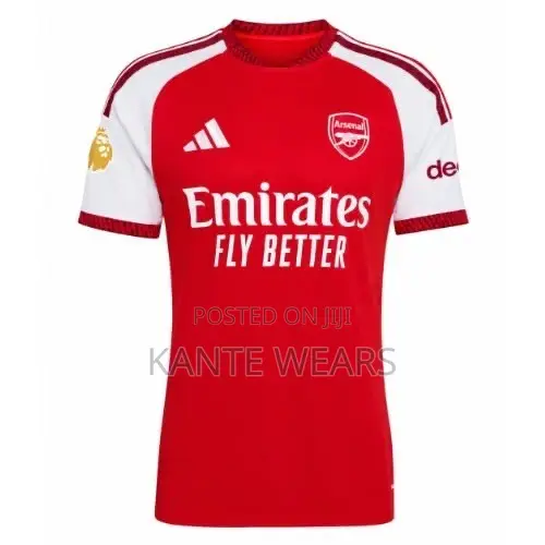 Arsenal 2026/2027 Gidan Juyawa tare da Zinare Premier League Champions Badge - 1