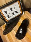 Handmade Original Leather Men's Slippers - 1
