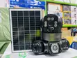 3-Lens Solar PTZ CCTV Camera tare da Panel & Type-C - 1