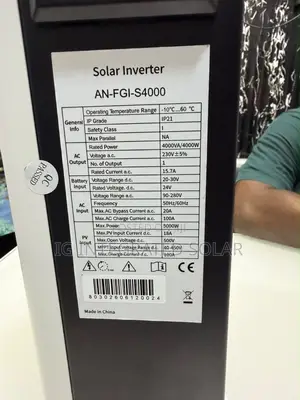 4kVA Hybrid Solar Inverter 24V