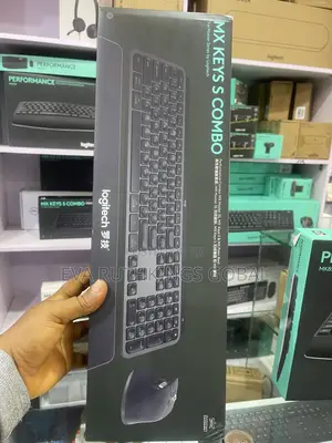Logitech MX Keys Combo - Wireless Keyboard & Mouse