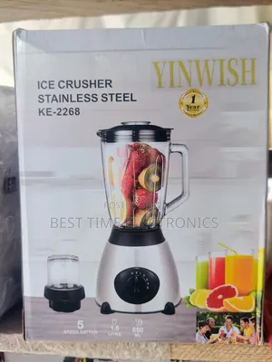 Yinwish 1.5L Ice Crush Blender - Brand New