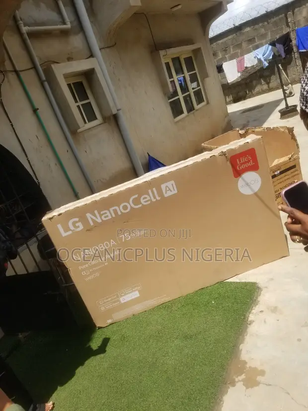 LG 75” NanoCell Smart 4K UHD TV NANO80A - 1