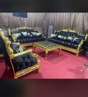 Luxury Classic Sofa Set - Elegant Living Room Furniture