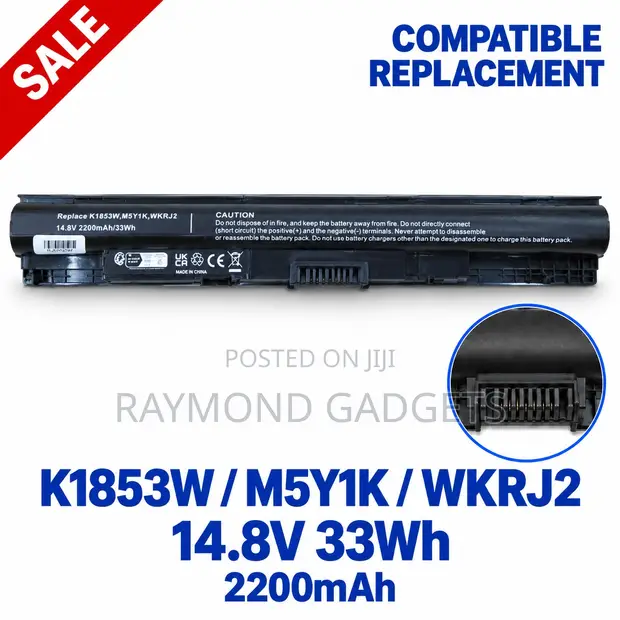 Dell Inspiron Vostro 3458 Laptop Battery M5Y1K 40Wh - 1