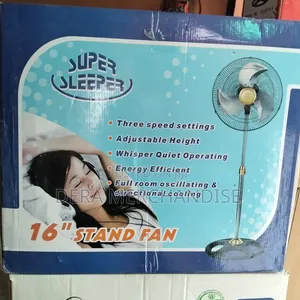 Brand New Super Sleeper 16" Fan
