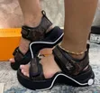 Luxury Louis Vuitton Slippers - Women's Multicolor - 5