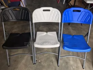 Foldable Plastic Event Chairs (Brand New)