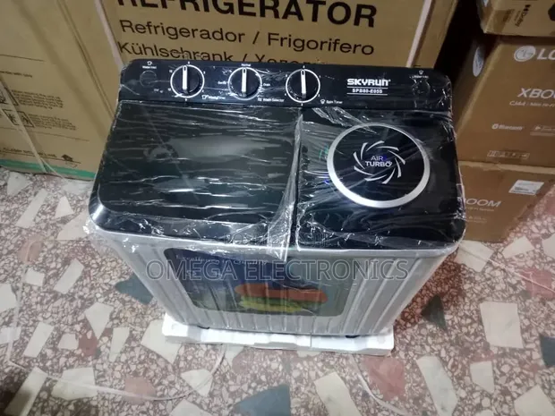 Skyrun 7kg Injin Wanki Mai Tub Biyu - 1