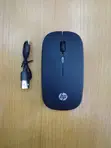HP W10 Bluetooth 2.4GHz Wayar Farar Haske Mai Sake Caji (Baki) - 3