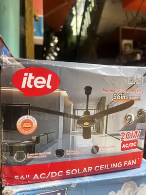 Itel Fan 56" AC DC Mai Zabin Solar