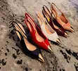 American Eagle Women's Multicolor Heeled Sandals - Size 42 - 2