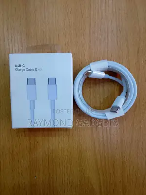 USB-C zuwa USB-C Cajin Igiyoyi 2m Fari