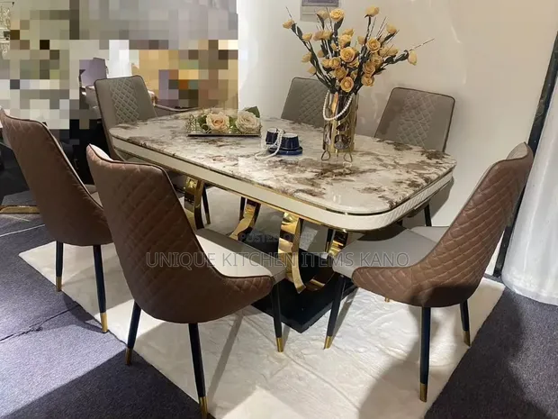 Unique Dining Table Set - 6 Seater - 1