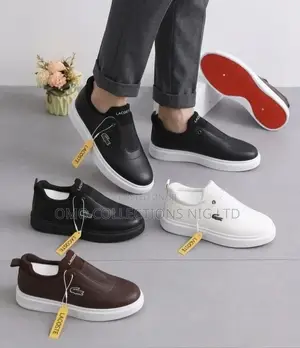 Luxurious Lacoste Men's Slip-On Sneakers - Brand New