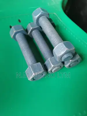 1" x 150 Bolt and Nut