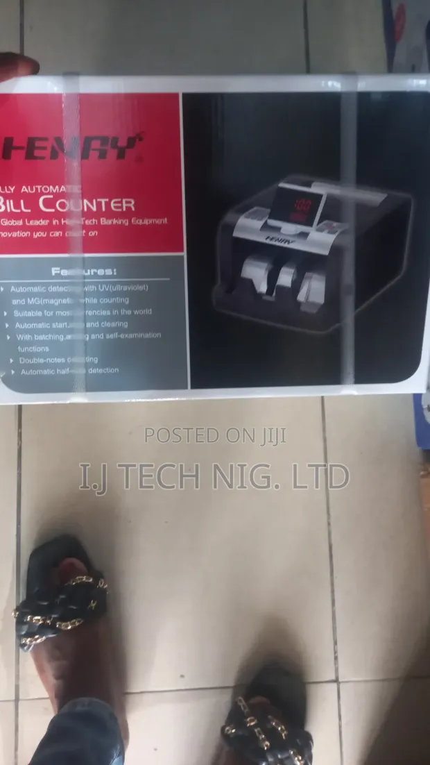 Henry Automatic Bill Counter with Batch and LCD Display - 1