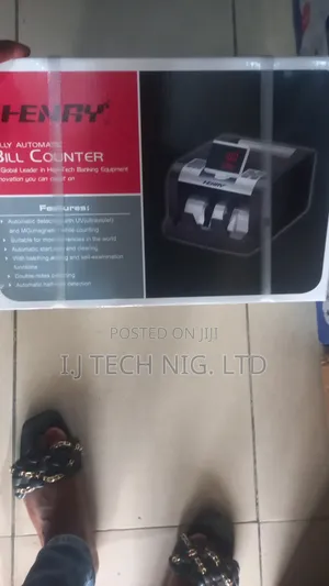 Henry Automatic Bill Counter with Batch and LCD Display