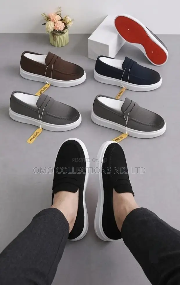 Premium BIONELL Maza Classic Canvas Loafers - Cikakken Akwati - 1