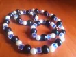 Handmade Beaded Necklace & 2 Bracelets Set - 1
